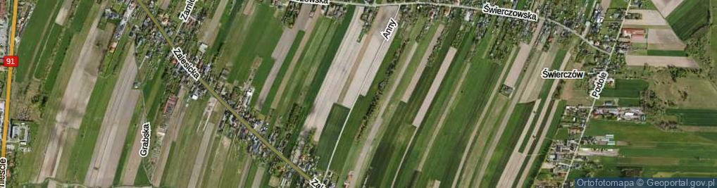 Zdjęcie satelitarne Anny ul.